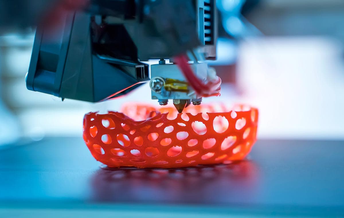 3D Printer in action